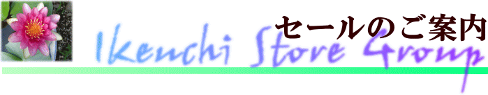 セールのご案内